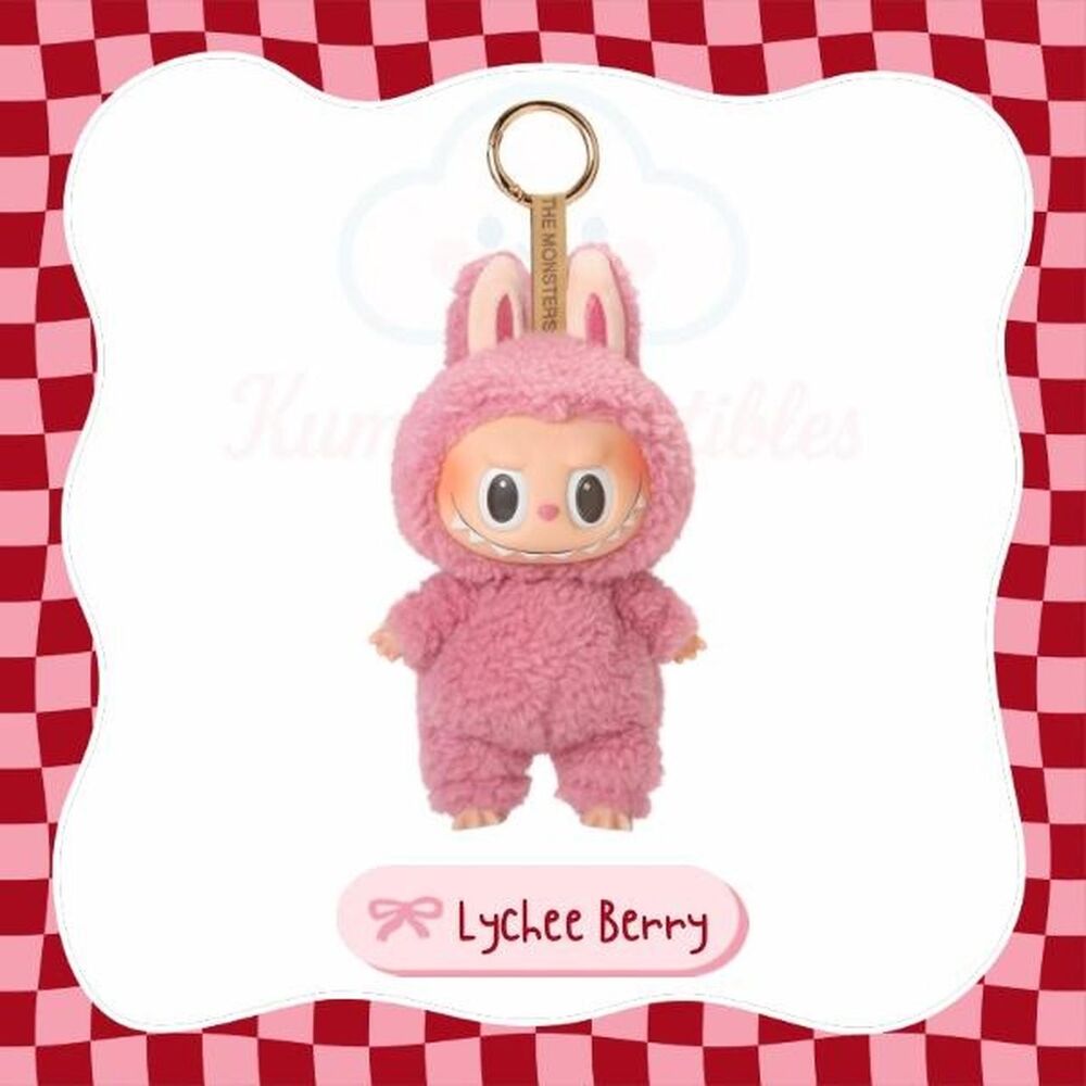 100% Authentic Pop Mart Labubu Exciting Macaron - Lychee Berry